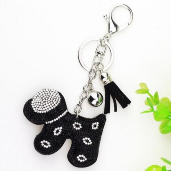 Cinderella's Closet Accessories - Puppy Handbag Charm/Keychain